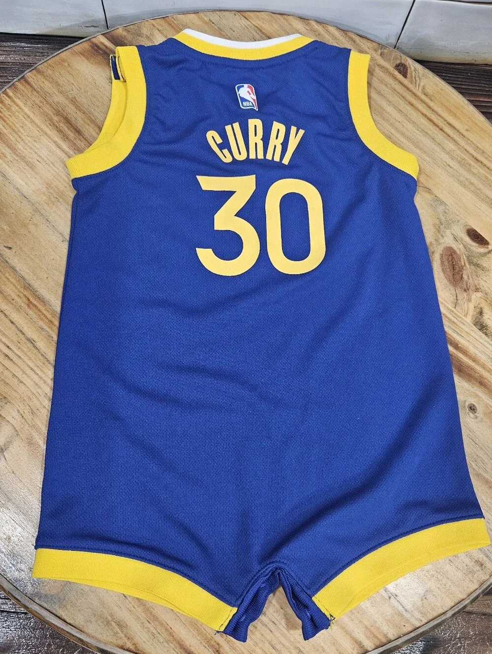 2T Nike NBA Golden State Warriors Basketball Jersey Onesie Curry 30